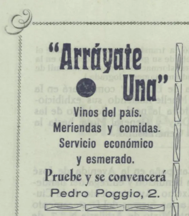 Programa Bajada de La Virgen, 1945.